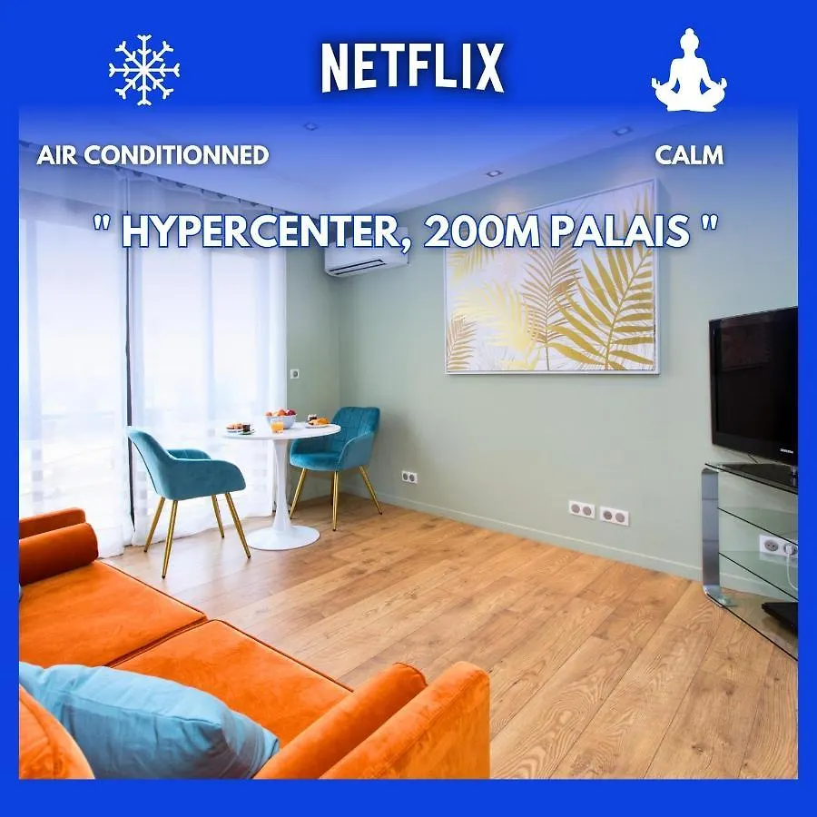 Le Classe : Hypercentre, 150M Palais, Climatisation 戛纳